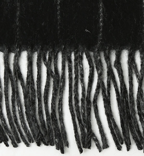 ABAHOUSE「【ウール&times;カシミヤ】細幅マフラー 30&times;170【ピンストライプ/チェック】」|マフラー|