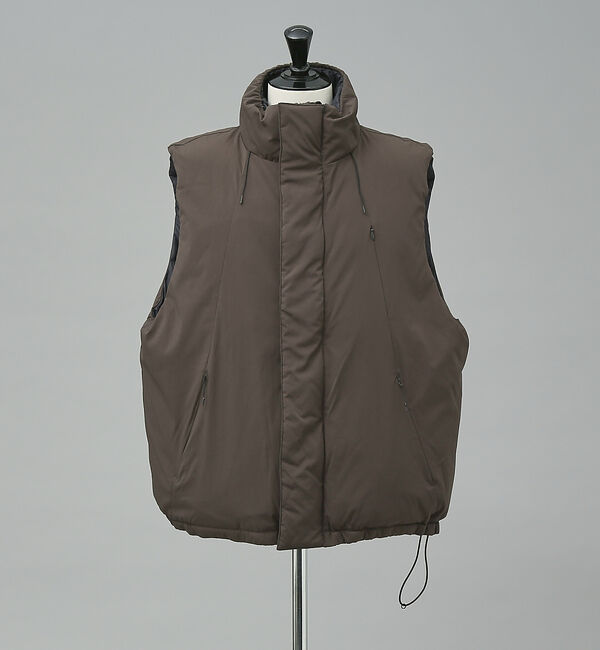 ABAHOUSE「【TAION / タイオン】&times;【SI エスアイ】 REVERSIBLE DOWN」|ダウン|ダークブラウン