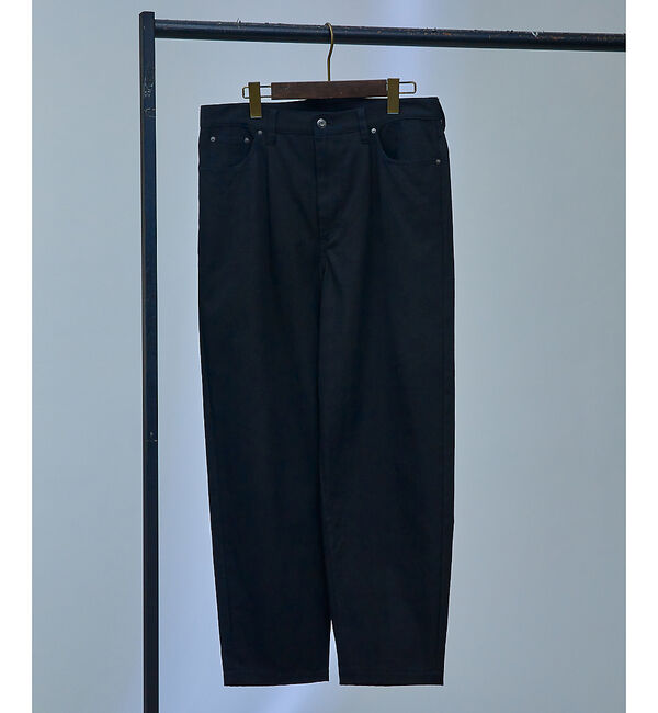 ABAHOUSE「カーヴィシルエット 5ポケットパンツ」|その他|ブラック