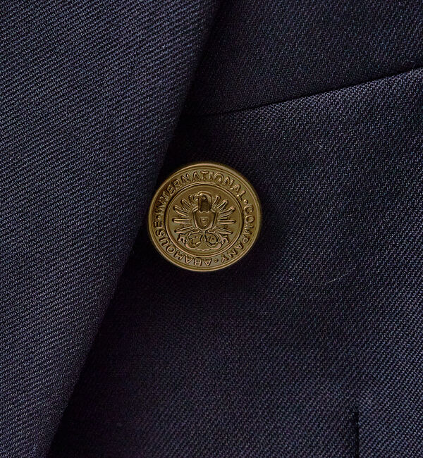 ABAHOUSE「【40周年】オーバーサイズ 紺ブレザー」|テーラードジャケット|