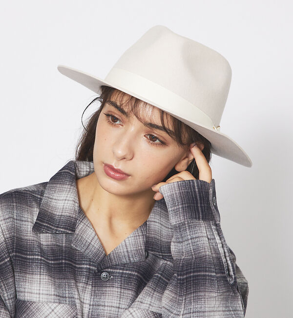 ABAHOUSE「【RUBEN/ルーベン】フェルトロングブリムハット / FELT LONG Wi」|その他|