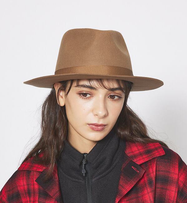 ABAHOUSE「【RUBEN/ルーベン】フェルトロングブリムハット / FELT LONG Wi」|その他|ベージュ