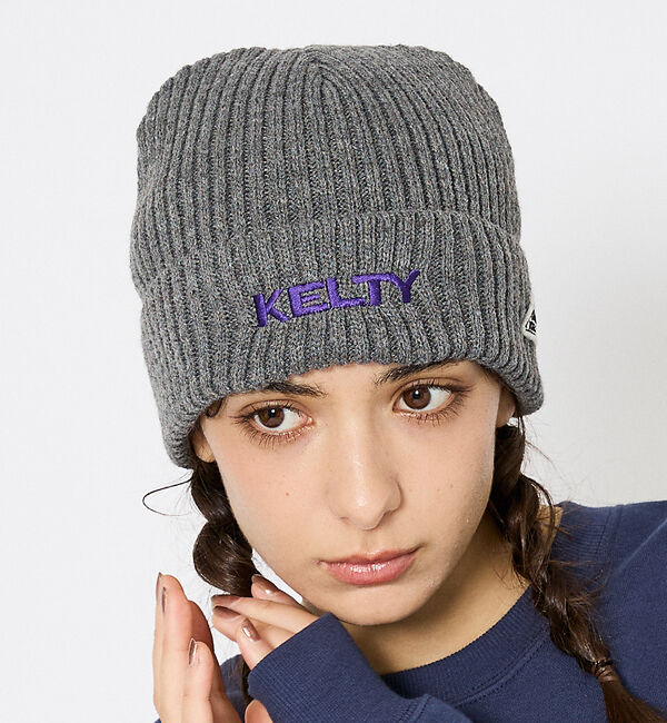 ABAHOUSE「【KELTY / ケルティ】Embroidery Logo Knit Cap /」|その他|グレー