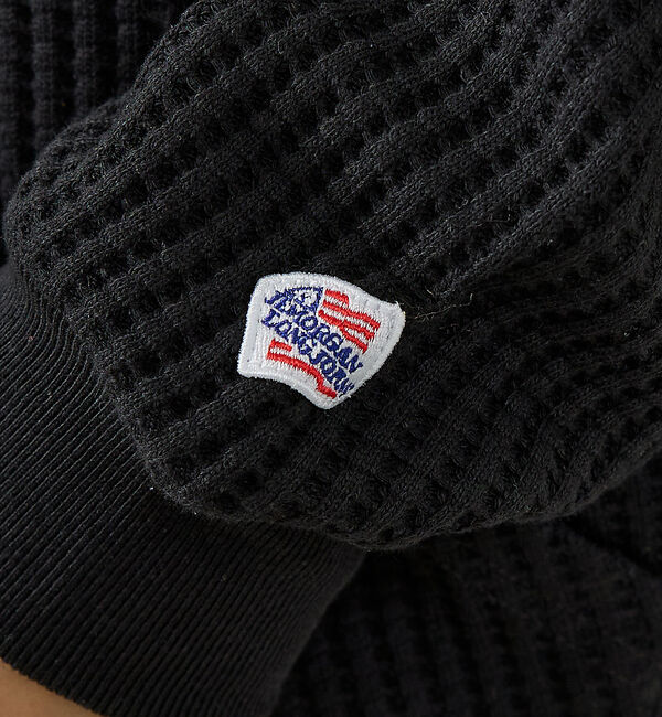 ABAHOUSE「【JEMORGAN /ジェーイーモーガン】ビッグワッフルWジップパーカー/フーデ」|パーカー|