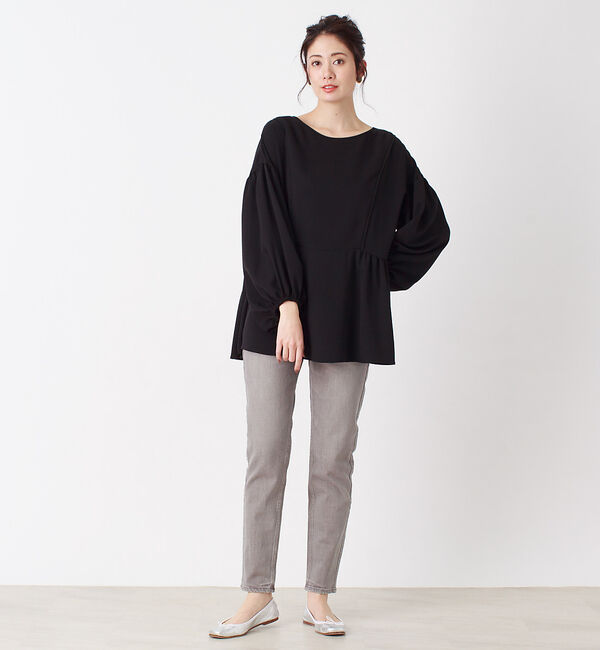 Rouge vif「【WEB限定】2WAY切り替えギャザーブラウス」|シャツ・ブラウス|