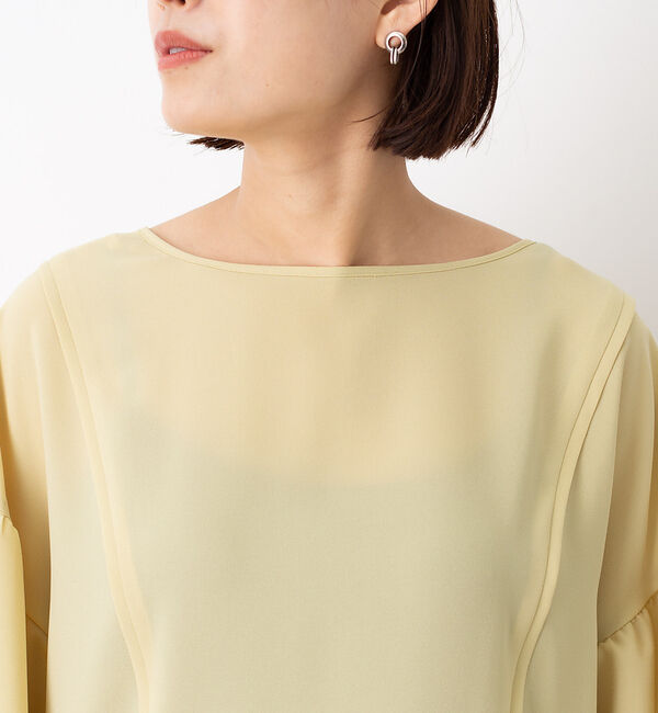 Rouge vif「【WEB限定】2WAY切り替えギャザーブラウス」|シャツ・ブラウス|