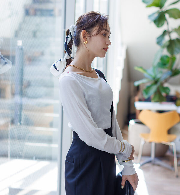 Rouge vif「ネックラインアシメシアーインナー」|Tシャツ・カットソー|