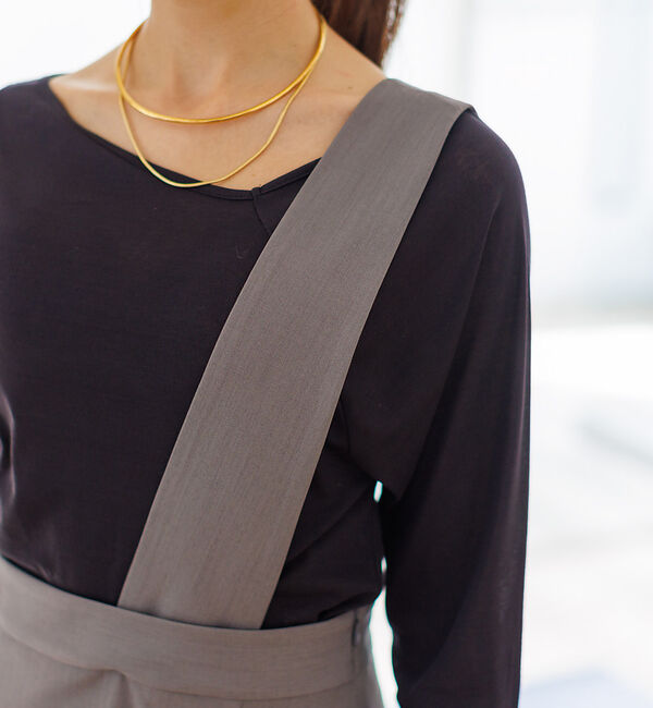 Rouge vif「ネックラインアシメシアーインナー」|Tシャツ・カットソー|