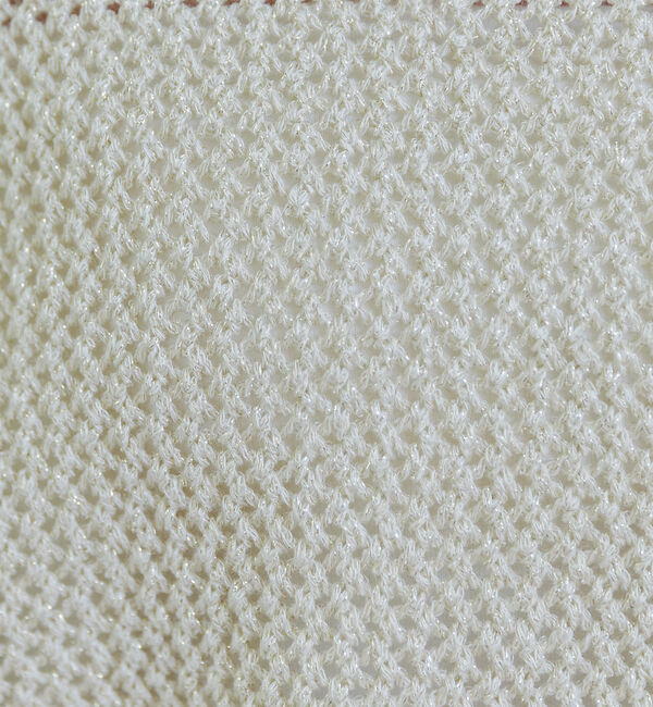 Rouge vif「ラメメッシュワイドニットプルオーバー」|ニット・セーター|