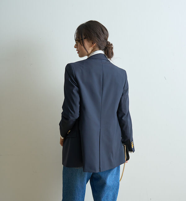 Rouge vif「テーラードダブルジャケット」|テーラードジャケット|