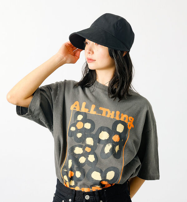 Rouge vif「【Ruben/ルーベン】フェイクナイロンデイリーキャップ（つば深め）【WEB限定」|その他|