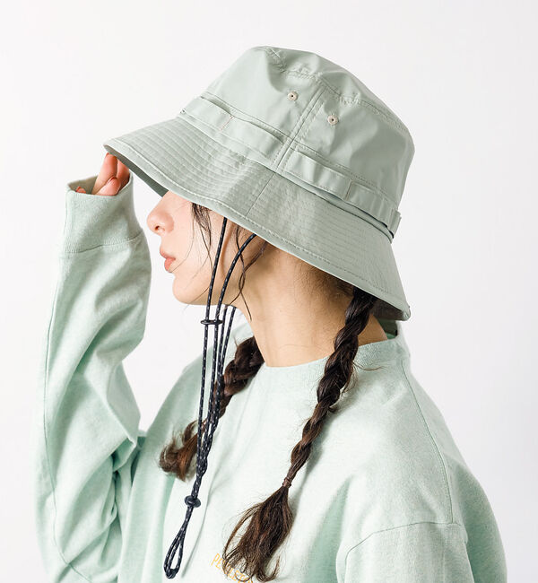 Rouge vif「【RUBEN / ルーベン】ビーチナイロンハット / 日焼け対策 / 手洗い可【」|その他|