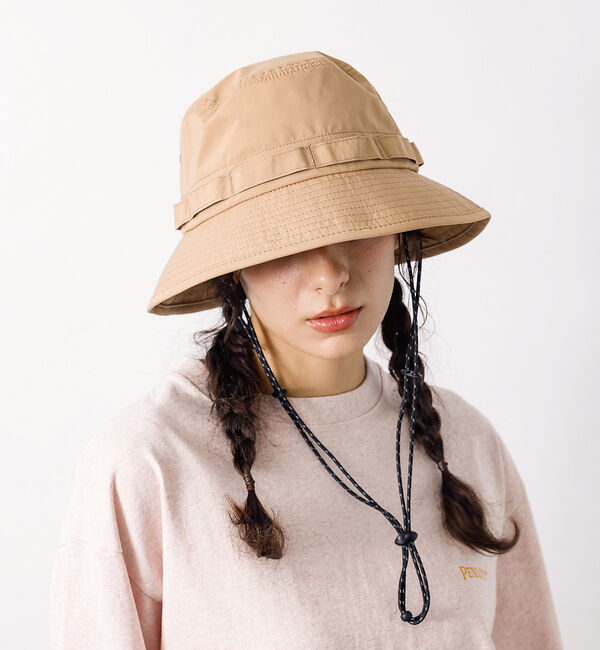 Rouge vif「【RUBEN / ルーベン】ビーチナイロンハット / 日焼け対策 / 手洗い可【」|その他|