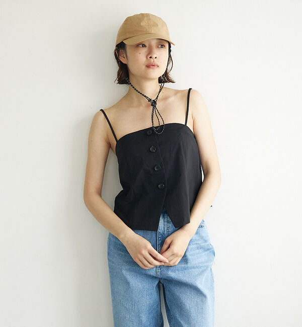 Rouge vif「【RUBEN/ルーベン】ビーチハット / ストラップ付きキャップ / ロングブリ」|その他|