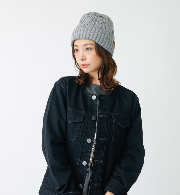 Rouge vif「【RUBEN/ルーベン】ケーブル裏ボアニット帽/RUS-7092【WEB限定】」|その他|