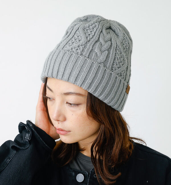 Rouge vif「【RUBEN/ルーベン】ケーブル裏ボアニット帽/RUS-7092【WEB限定】」|その他|