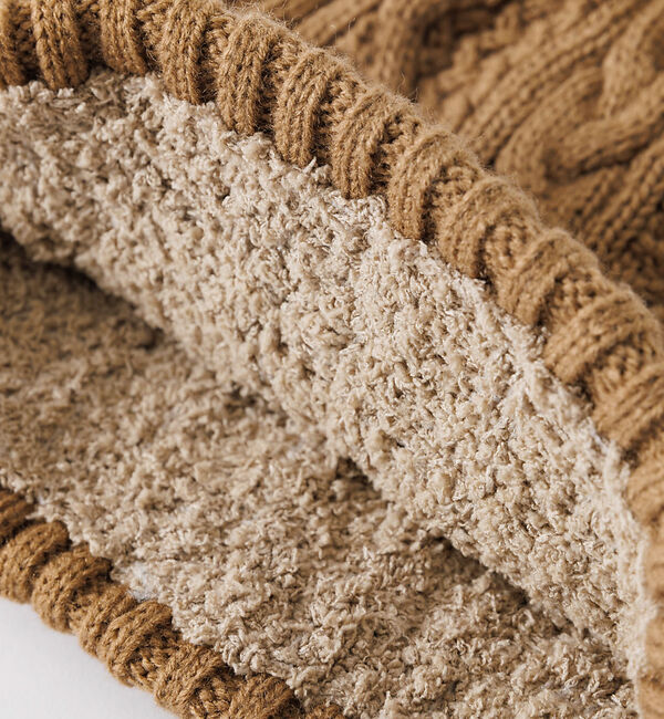 Rouge vif「【RUBEN/ルーベン】ケーブル裏ボアニット帽/RUS-7092【WEB限定】」|その他|