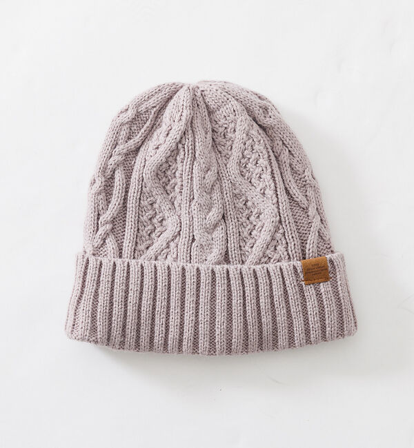 Rouge vif「【RUBEN/ルーベン】ケーブル裏ボアニット帽/RUS-7092【WEB限定】」|その他|