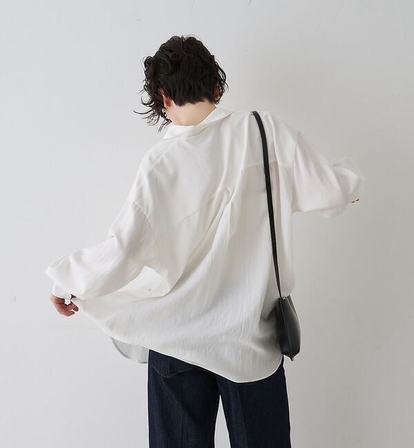 Rouge vif「【一部店舗限定】アシンメトリー変形2WAYシャツ」|シャツ・ブラウス|