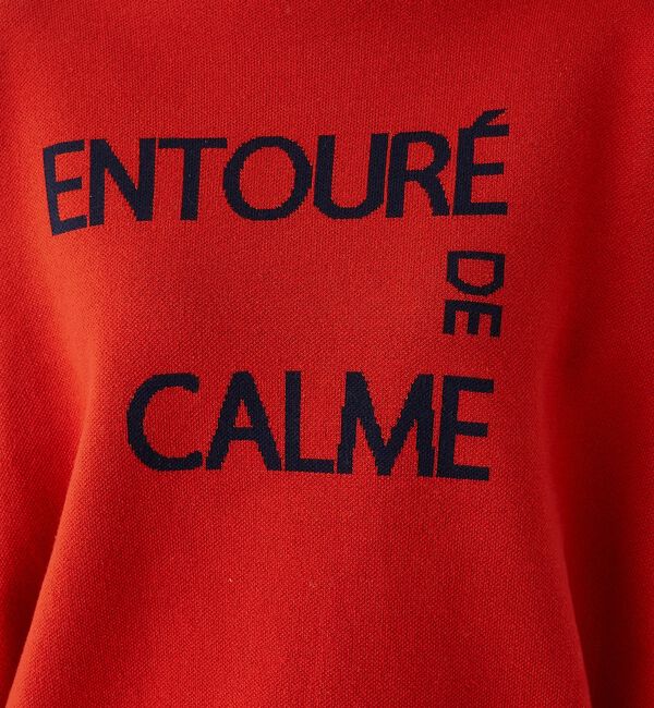 Rouge vif「【2026SS新作】ジャガードロゴニット ENTOURE DE CALME」|ニット・セーター|