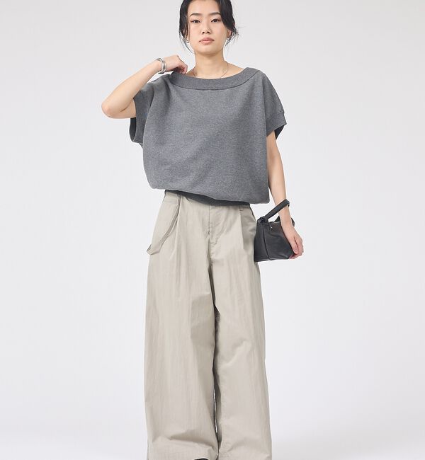 Rouge vif「スレッド編裏毛風ニットプルオーバー」|ニット・セーター|