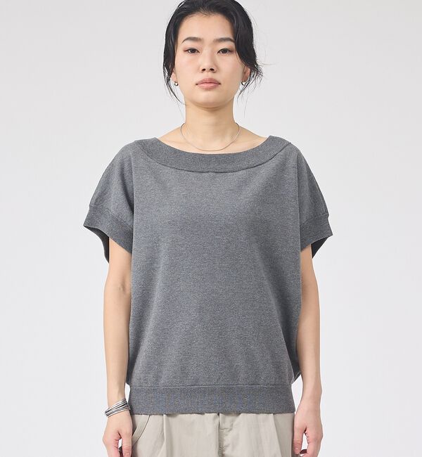 Rouge vif「スレッド編裏毛風ニットプルオーバー」|ニット・セーター|