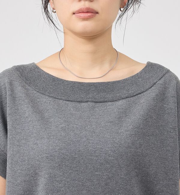 Rouge vif「スレッド編裏毛風ニットプルオーバー」|ニット・セーター|