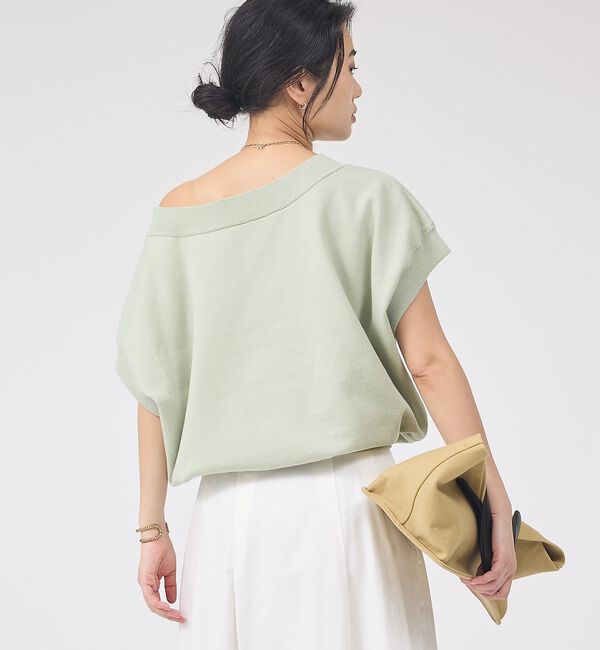 Rouge vif「スレッド編裏毛風ニットプルオーバー」|ニット・セーター|