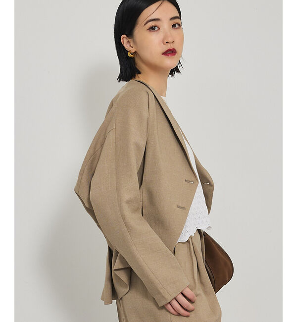 qualite「【セットアップ対応】ツイードカーデジャケット」|その他|