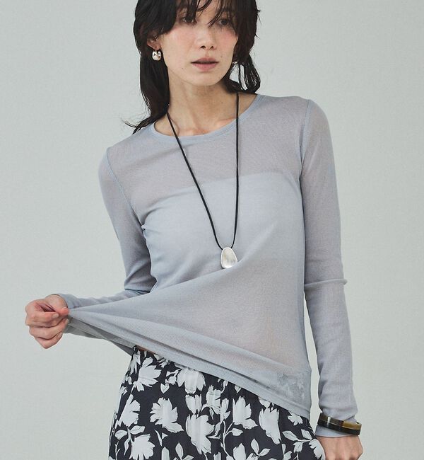 qualite「レザーワントップネックレス」|ネックレス|