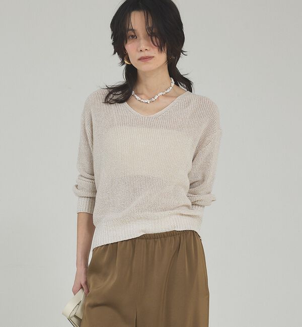 qualite「【大人の天然石】サザレスライドネックレス」|ネックレス|