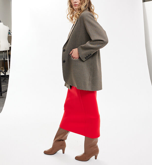 AU BANNISTER「【LAROUTE】ルーズロングブーツ」|ショートブーツ|