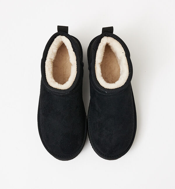 AU BANNISTER「●【MEI(メイ)】ムートン厚底ブーツ」|ショートブーツ|