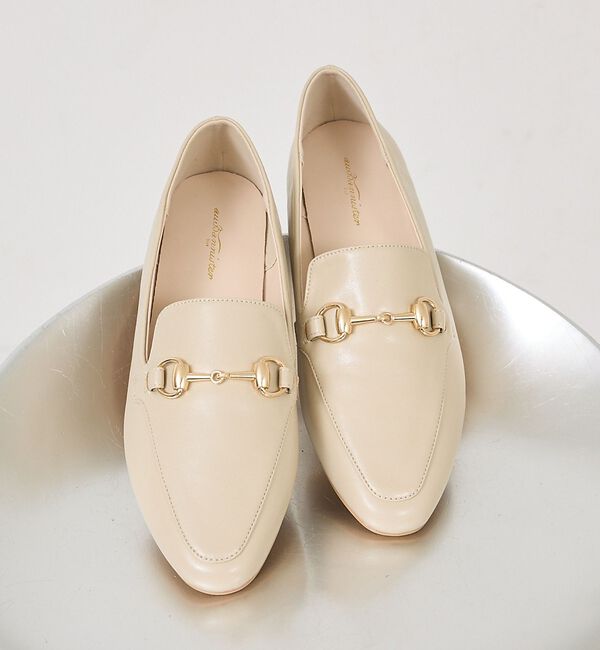 AU BANNISTER「【販売店舗限定】ビットローファー」|ローファー|アイボリー