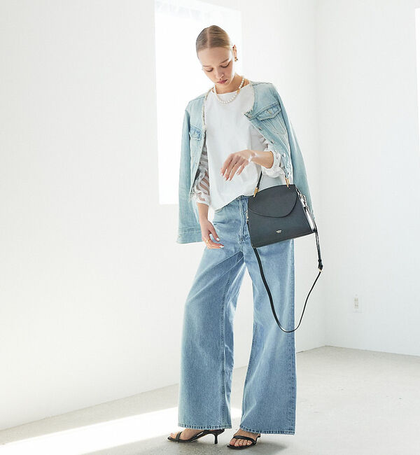 LOWELL things「Arc/レザーワンハンドル2wayショルダーバッグ」|ショルダー・メッセンジャー|