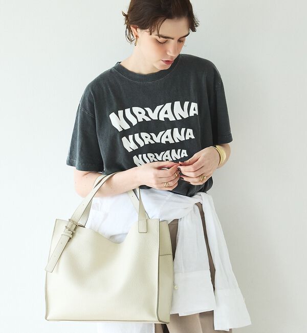 LOWELL things「【新色追加】Peak/メタルモチーフオープントート」|トートバッグ|