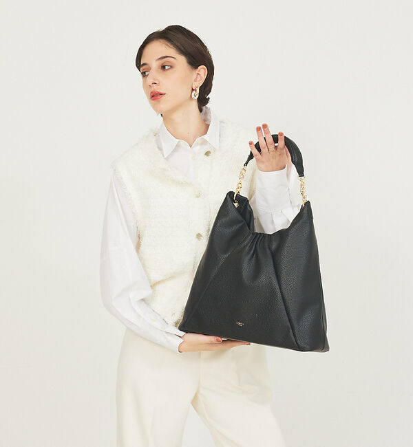 LOWELL things「Sque/ギャザーワンショルダーバッグ」|ショルダー・メッセンジャー|