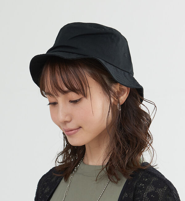 abahouse mavie「バケットハット」|その他|ブラック