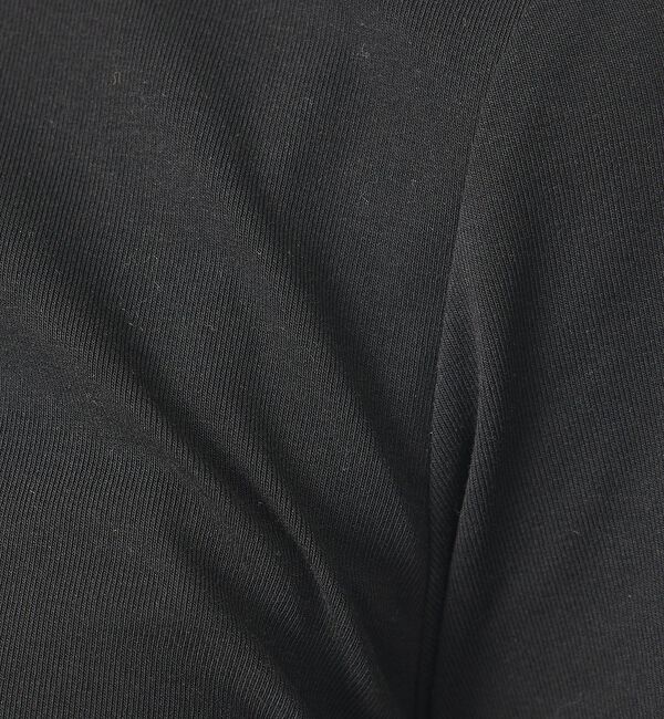 abahouse mavie「【ウエスト細見え】サイドギャザーTシャツ」|Tシャツ・カットソー|