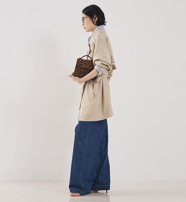 The Store by C' 「【COCUCA】ショートトレンチコート」|トレンチコート|