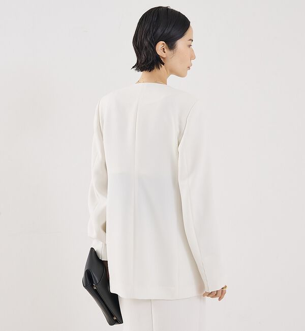 The Store by C' 「【COCUCA】クルージャケット」|ノーカラージャケット|