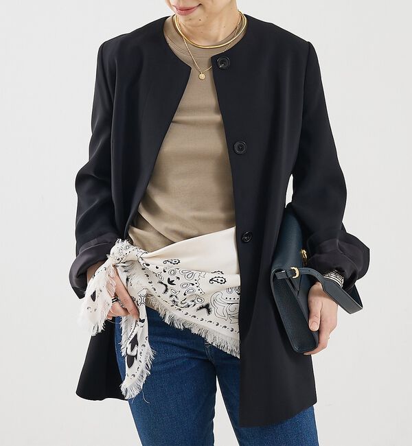 The Store by C' 「【COCUCA】クルージャケット」|ノーカラージャケット|