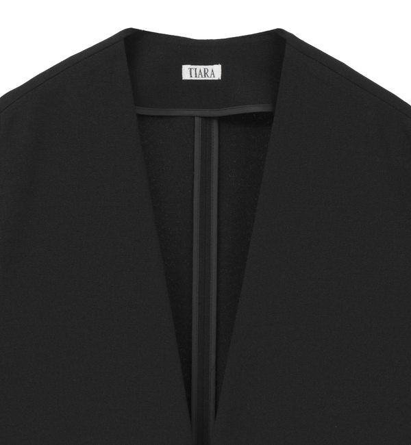 TIARA「ノーカラージャケット」|ノーカラージャケット|