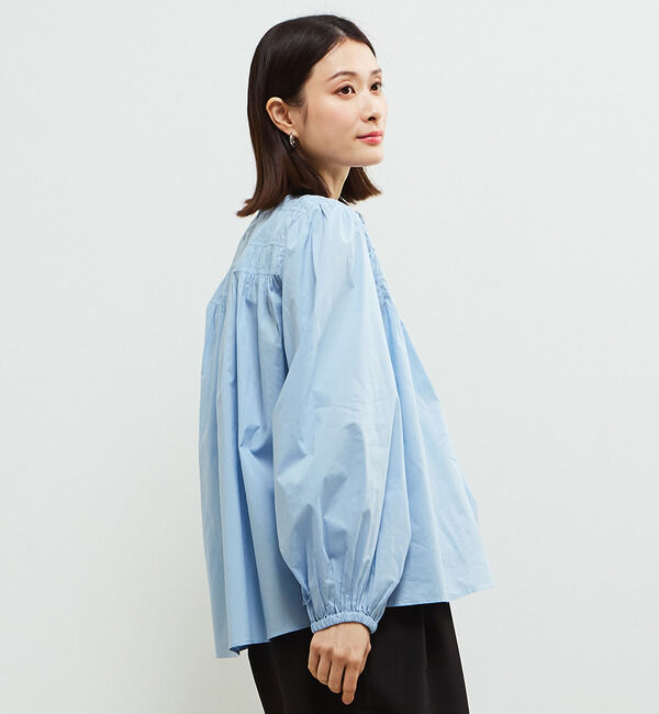 Soffitto「ボリューム袖ギャザーブラウス」|シャツ・ブラウス|