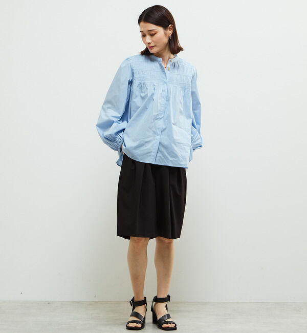 Soffitto「ボリューム袖ギャザーブラウス」|シャツ・ブラウス|