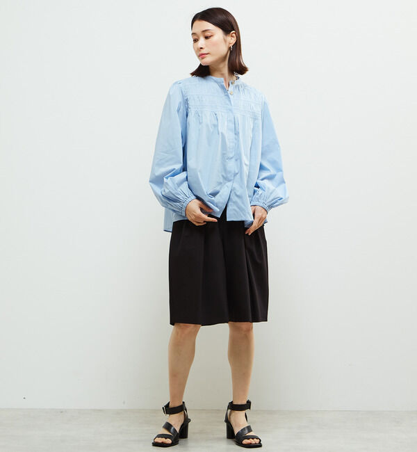 Soffitto「ボリューム袖ギャザーブラウス」|シャツ・ブラウス|