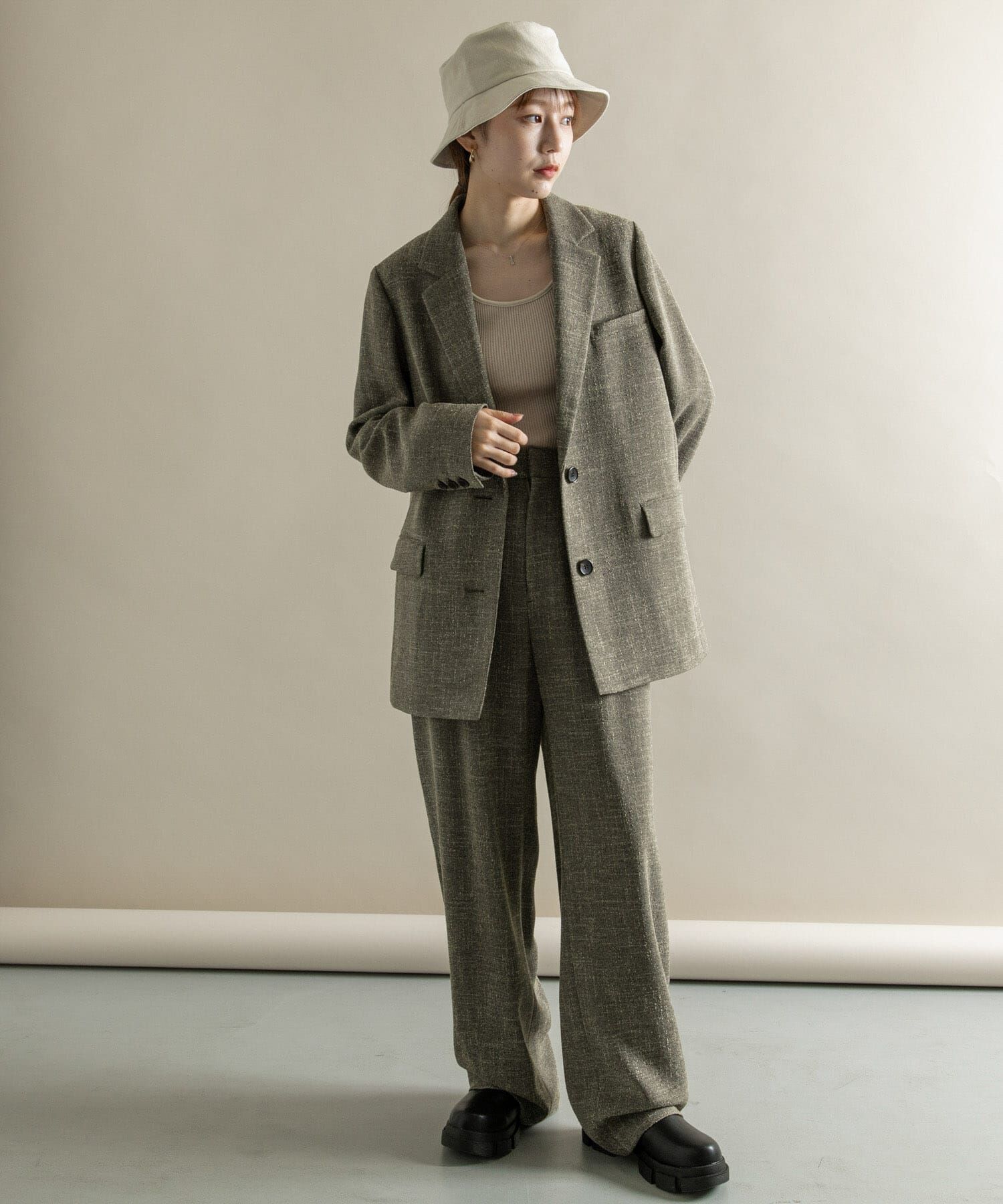 SMELLY「ツイルコットンバケットハット」|ハット|