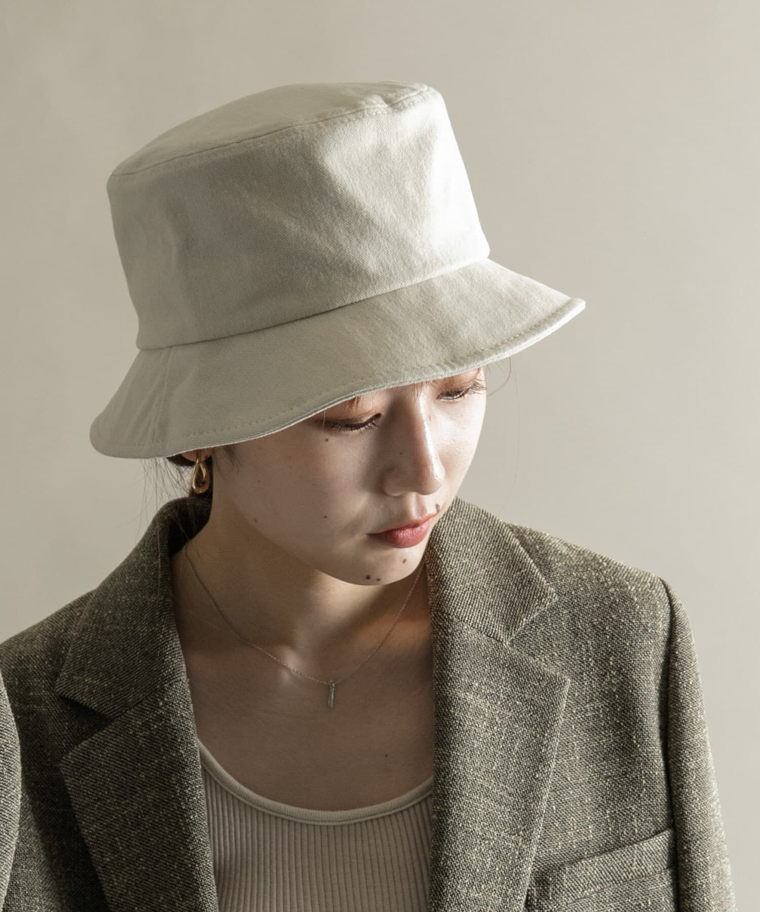 SMELLY「ツイルコットンバケットハット」|ハット|