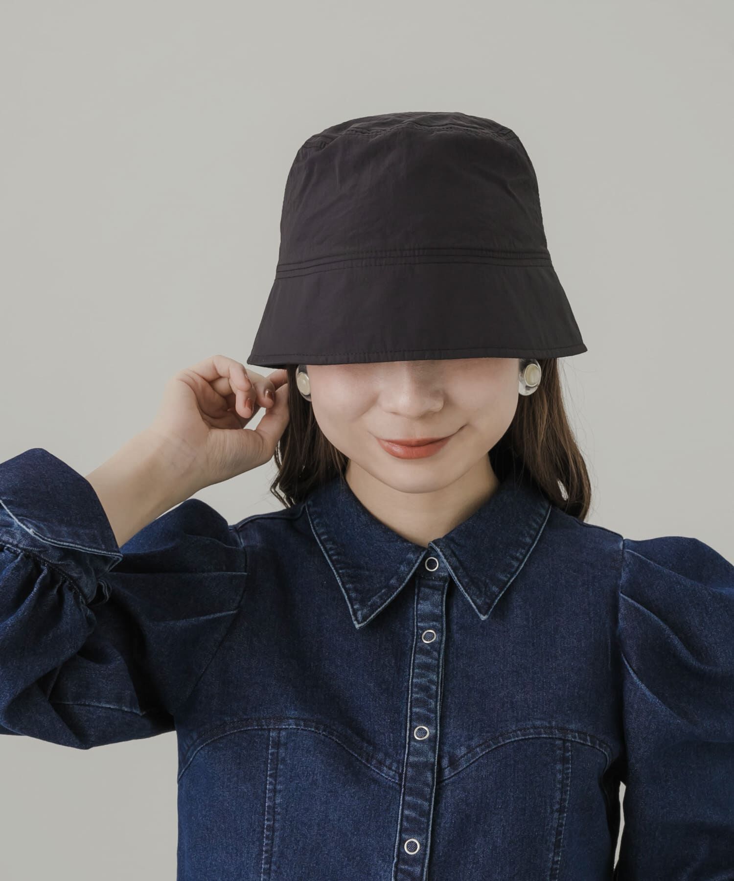 SMELLY「ナイロンバケットハット」|ハット|