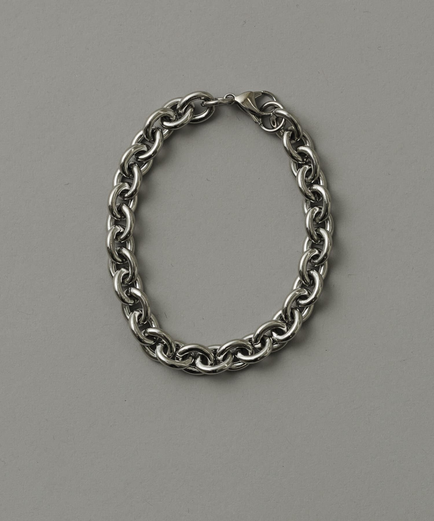 SMELLY「ステンレスオーバルチェーンブレスレット」|ブレスレット・バングル|